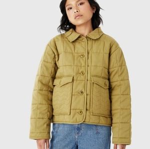 Organic cotton puffer jacket